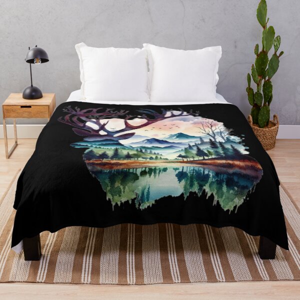 Item preview, deer in the mountains designed and sold by poteguy.