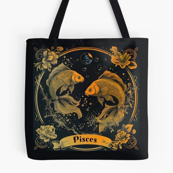Item preview, Vintage Style Pisces Zodiac Sign designed and sold by AiHead.
