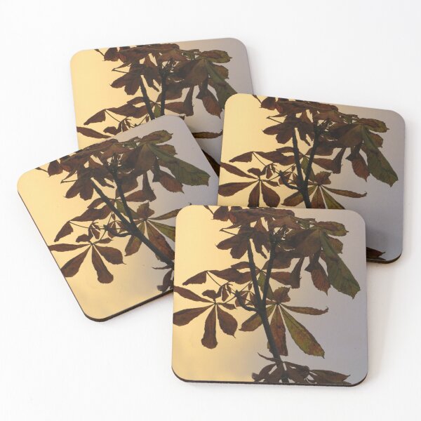 Item preview, leaves in a sunset designed and sold by Sandra Willis.