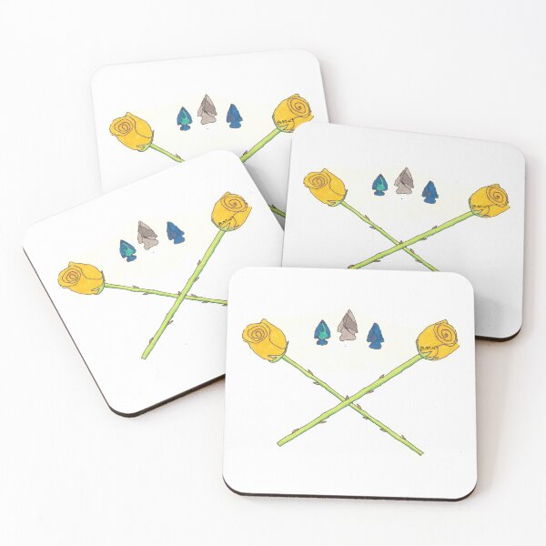 Item preview, Crossed Roses And Arrowheads designed and sold by Lqt-art.