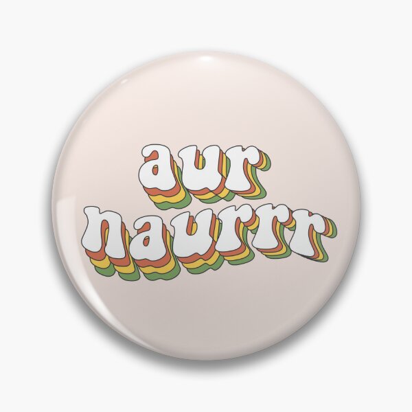 Item preview, Aur Naur; cute australian accent quote; wavy rainbow designed and sold by MamSelle.