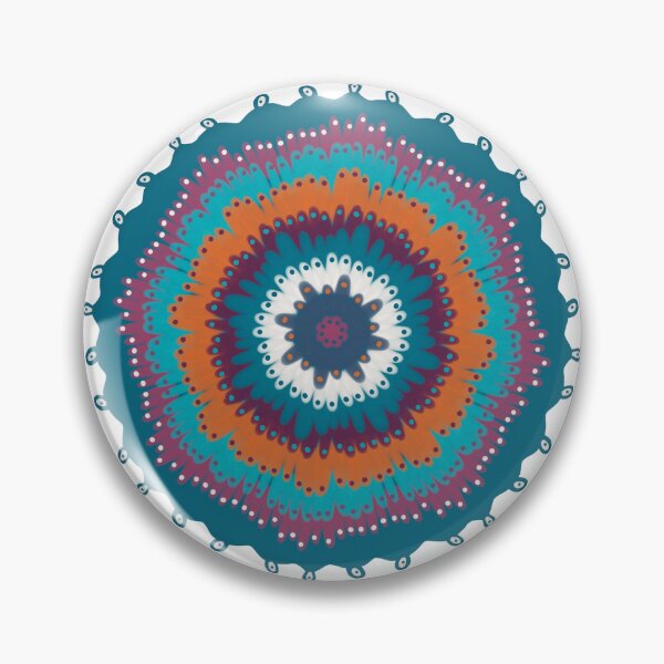 Item preview, Bright mandala designed and sold by LyneFibres.