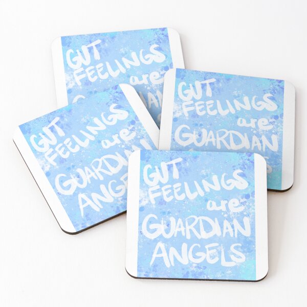 Item preview, Gut feelings are guardian angels designed and sold by ValerieJonneArt.