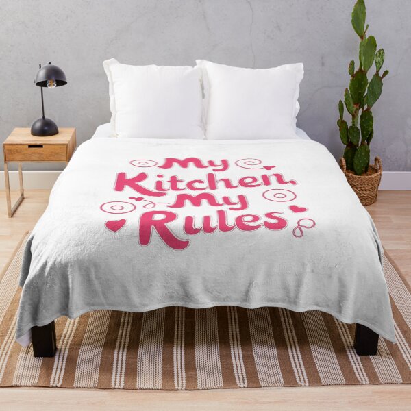 Item preview,  My kitchen my rules pink designed and sold by bukajart.