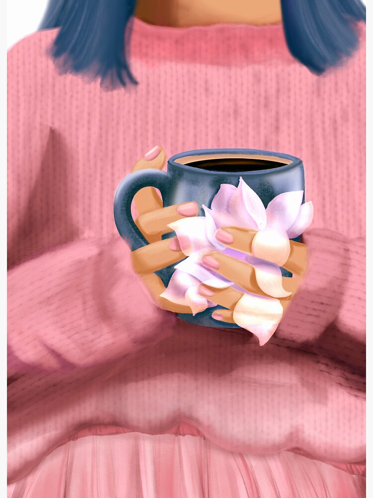 Thumbnail 2 von 2, Galeriedruck, Achtsamkeit und Lotusblüte designt und verkauft von AnnaSzuecs.