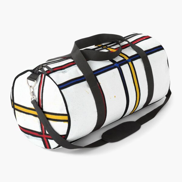 Item preview, Mondrian Inspired Linework Geometric Abstract Acrylic Painting I designed and sold by abstractartalex.