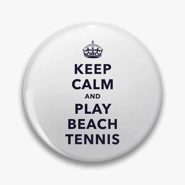 Item preview, Keep calm and play and play beach tennis. designed and sold by paulo silveira.