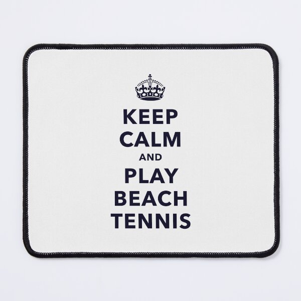 Item preview, Keep calm and play and play beach tennis. designed and sold by paulo silveira.