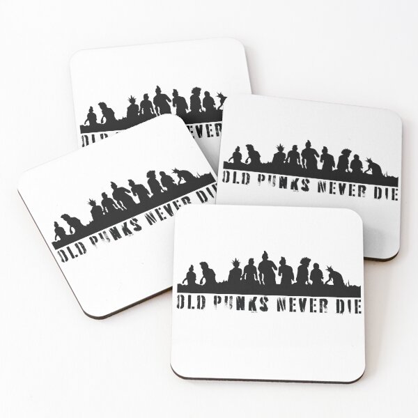 Item preview, Old Punks Never Die designed and sold by KiZzPunkNSkate.