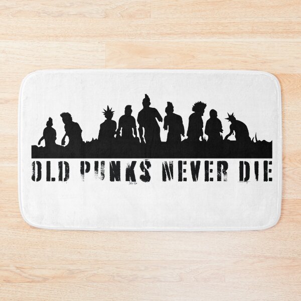 Item preview, Old Punks Never Die designed and sold by KiZzPunkNSkate.
