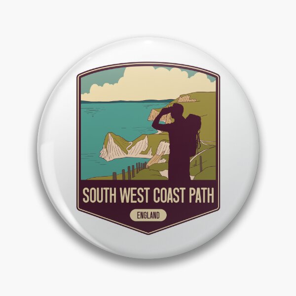 Item preview, South West Coast Path – England hiking designed and sold by Moritz Schwäble.