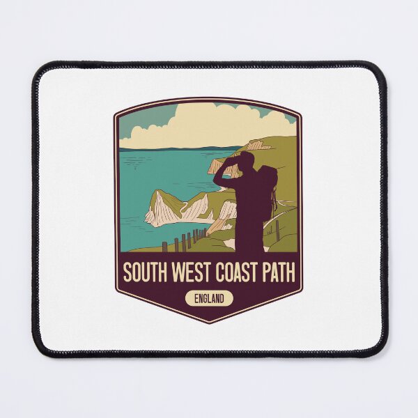 Item preview, South West Coast Path – England hiking designed and sold by Moritz Schwäble.