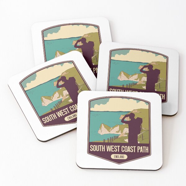Item preview, South West Coast Path – England hiking designed and sold by Moritz Schwäble.