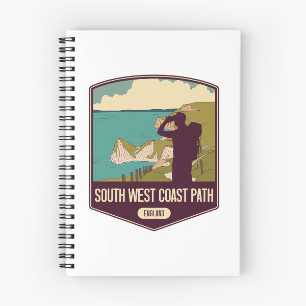 Item preview, South West Coast Path – England hiking designed and sold by Moritz Schwäble.