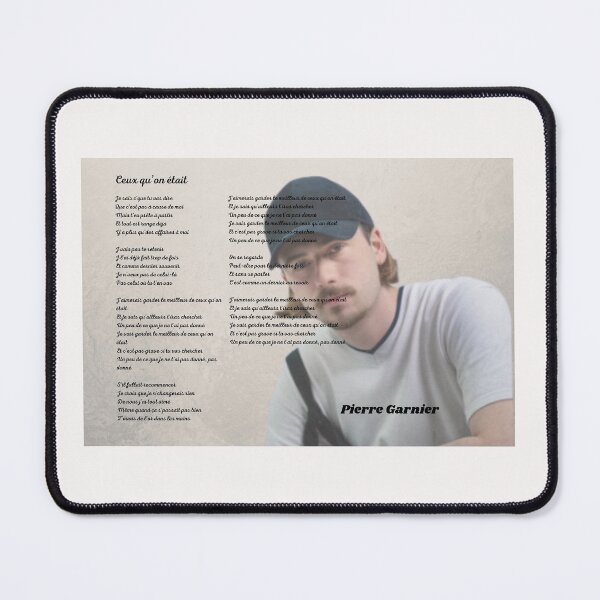 Item preview, Lyrics “Those we were” Pierre Garnier designed and sold by MaNormandie.