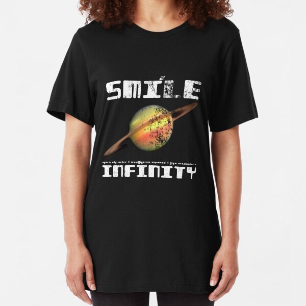 Sixties Transhumanist Space Travel T-Shirt Slim Fit T-Shirt