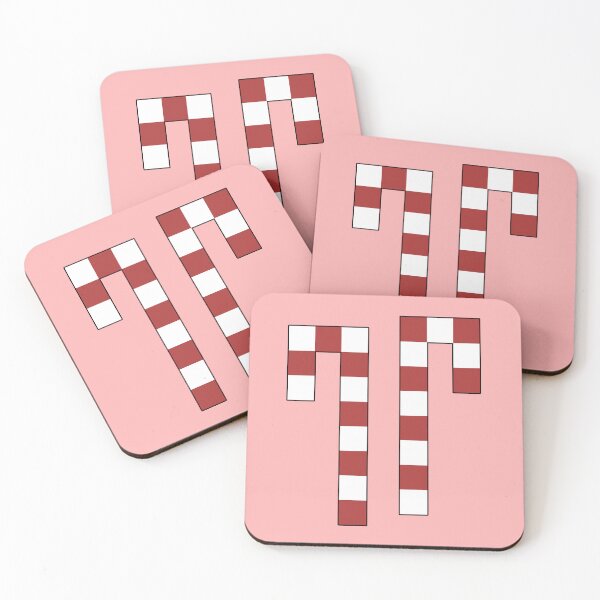 Item preview, Pixel Peppermint Candy Canes designed and sold by Michael Stewart.