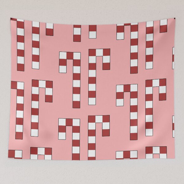 Item preview, Pixel Peppermint Candy Canes designed and sold by Michael Stewart.