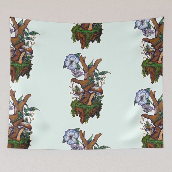 Item preview, Hand of Mother Nature Mushroom and Butterfly Edition designed and sold by UB Draws.
