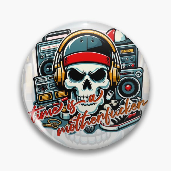 Item preview, time is a motherfucker designed and sold by netrok.