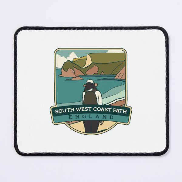 Item preview, South West Coast Path – England hiking designed and sold by Moritz Schwäble.