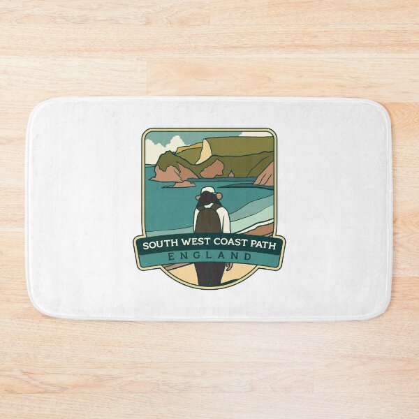 Item preview, South West Coast Path – England hiking designed and sold by Moritz Schwäble.