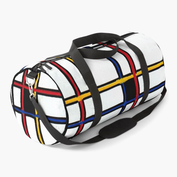 Item preview, Mondrian Inspired Linework Geometric Abstract Acrylic Painting II designed and sold by abstractartalex.