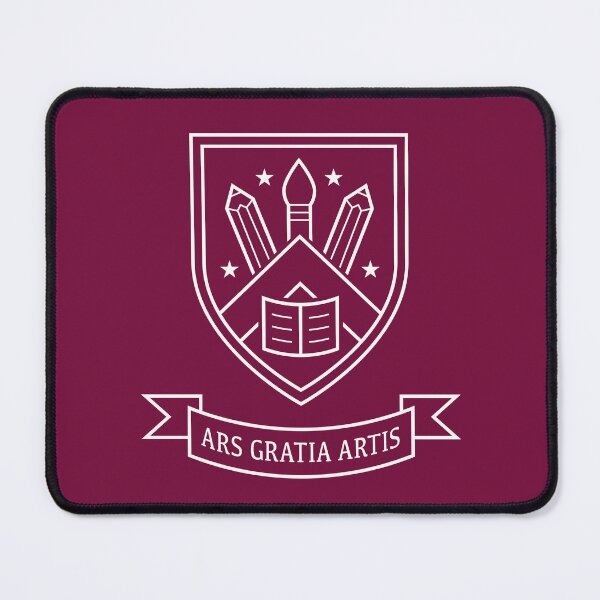 Item preview, Ars Gratia Artis (Art for Art's Sake) Crest designed and sold by Design Minds Boutique.