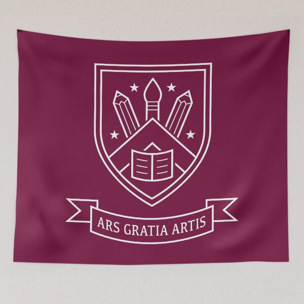 Item preview, Ars Gratia Artis (Art for Art's Sake) Crest designed and sold by Design Minds Boutique.