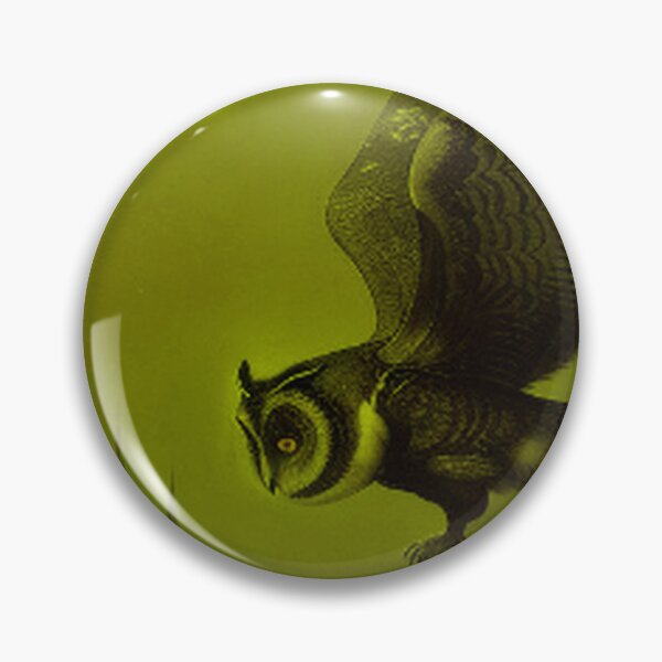 Item preview, Classic Vintage Haunting Owl and Castle designed and sold by TheDarkWardrobe.