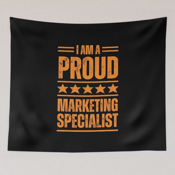 Item preview, I'm A very proud Marketing specialist designed and sold by rootartino.