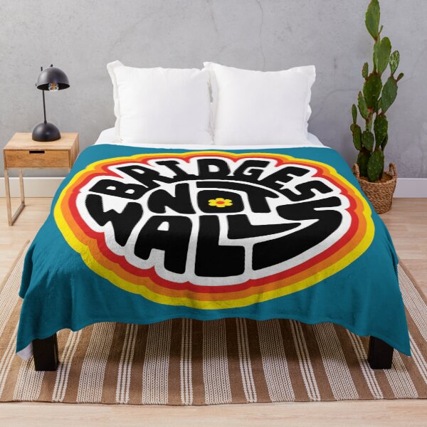 Item preview, Bridges Not Walls Word Art designed and sold by Unhinged Heather.