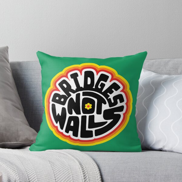 Item preview, Bridges Not Walls Word Art designed and sold by Unhinged Heather.