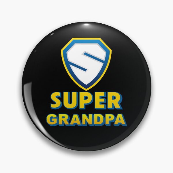 Item preview, Super Grandpa, Super Hero designed and sold by Gagamu.