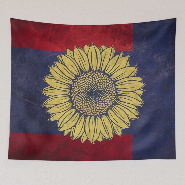 Item preview, Kansas Flag designed and sold by JessArty ⭐⭐⭐⭐⭐.