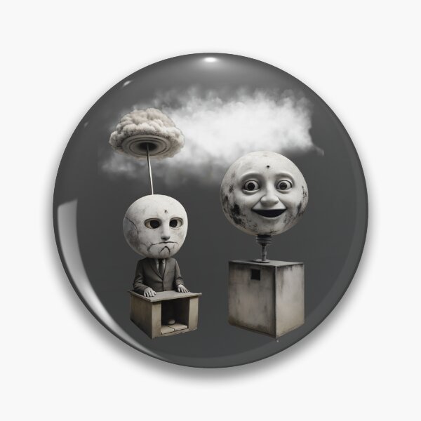 Item preview, Head in the Clouds Thought Provoking AI Image designed and sold by MugsAndDuds.