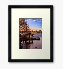 Gone Fishing Framed Print