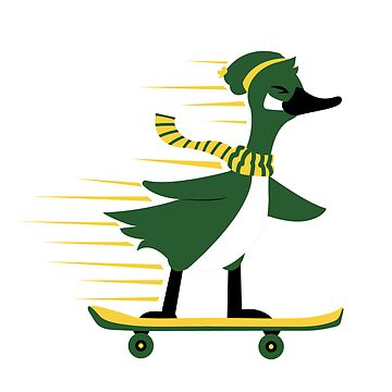 Artwork thumbnail, Skateboard Goose by D00dleDucky