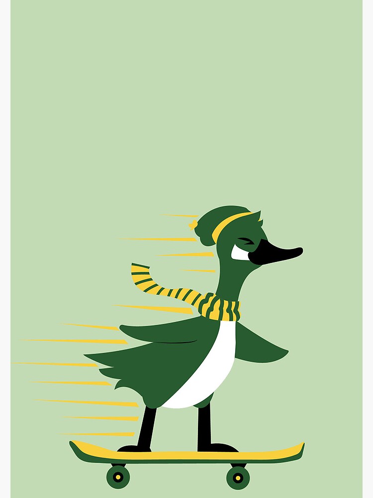 Thumbnail 3 of 3, Journal, Skateboard Goose designed and sold by D00dleDucky.