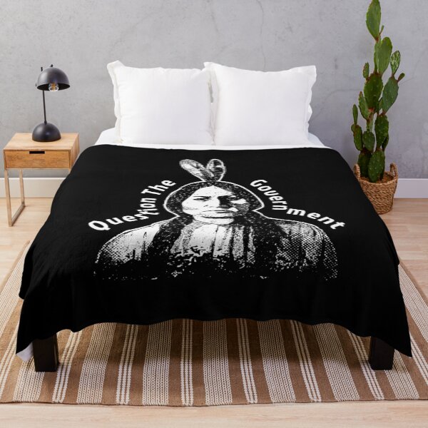Item preview, Question the Government Sitting Bull  designed and sold by The Junto Shop.