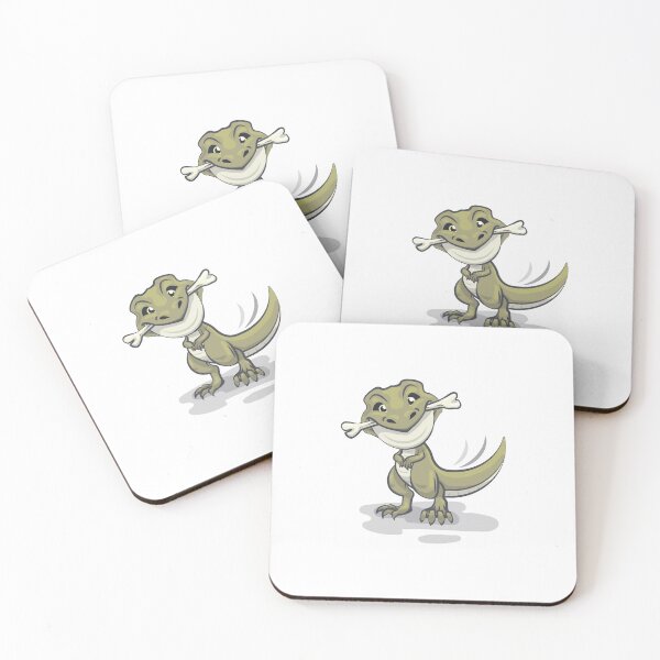Artikelvorschau, Süßer T-Rex-Dinosaurier Willst du Apportieren spielen? entworfen und verkauft von wolfkin-design.