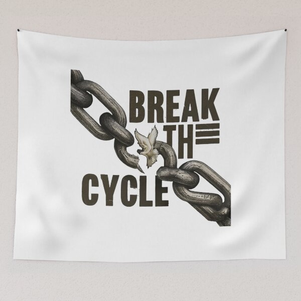 Item preview, Break The cycle Tee designed and sold by adambus.