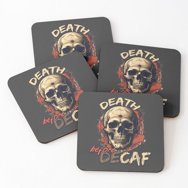 Item preview, Death and fun. Death before Decaf! designed and sold by Grygiel23.