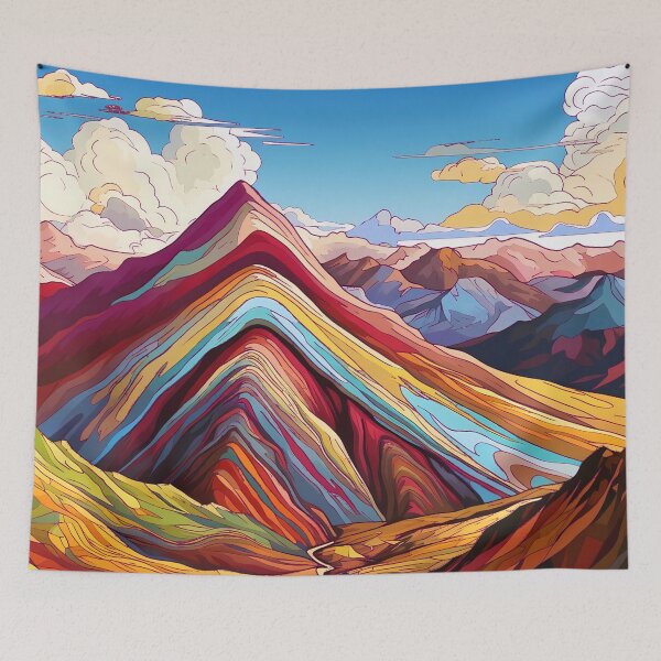 Item preview, Vinicunca of Peru impression designed and sold by TriianDancer.