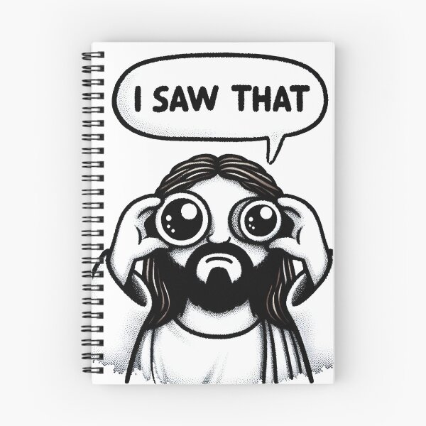 Item preview, Jesus 'I saw that' designed and sold by revsdesign.