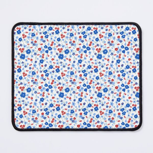 Item preview, Ditsy 4th of July flower designed and sold by inkbearblue.
