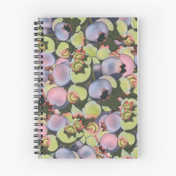 Item preview, Blueberries full page designed and sold by Laura Hekhuis.