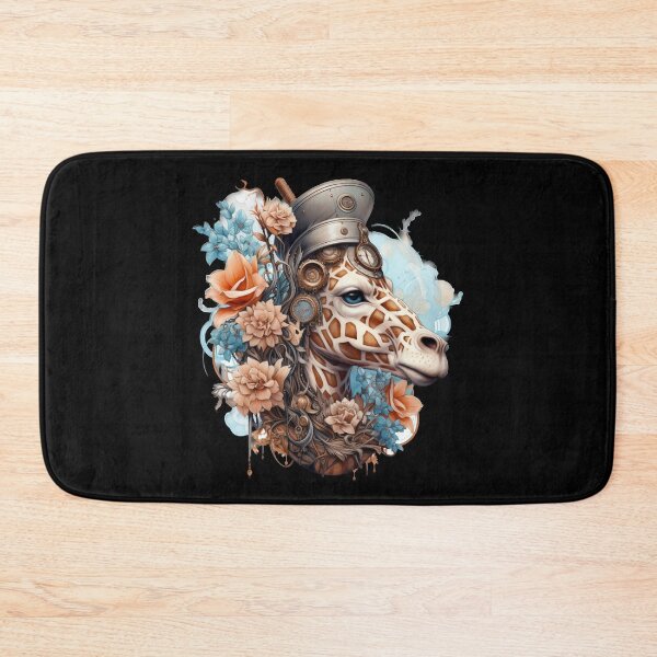 Item preview, Giraffe Amongst Blooms_6 designed and sold by BorczVisuals.