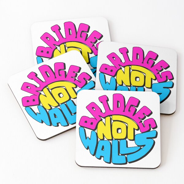 Item preview, Bridges Not Walls Word Art designed and sold by Unhinged Heather.