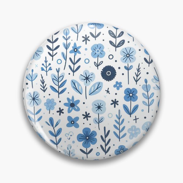 Item preview, Cute Little Blue Flowers designed and sold by revsdesign.